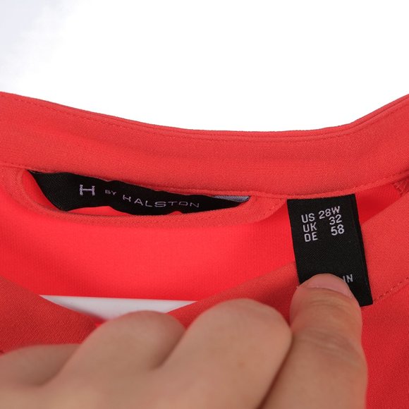 H by Halston Salmon Jacket Size 28W - Picture 5 of 7